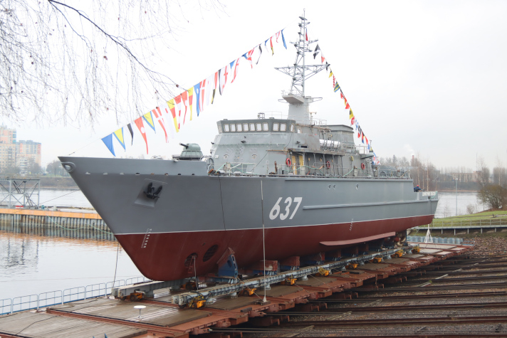 Одиннадцатый композитный тральщик проекта 'Александрит' планируется сдать в июле 2026 года