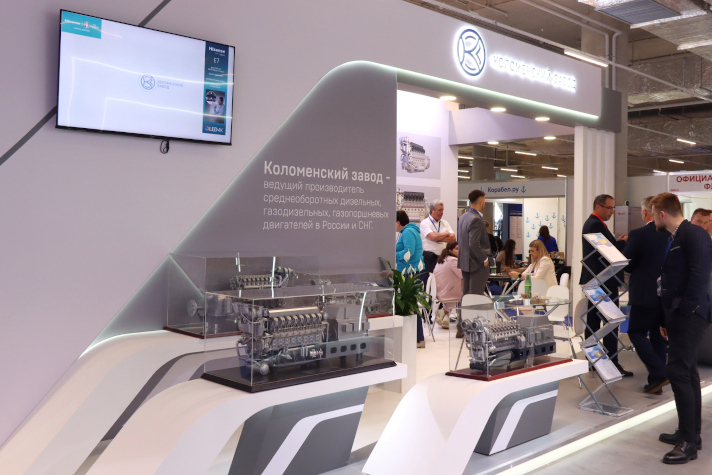 Коломенский завод представит на 'Неве' среднеоборотные судовые дизельные двигатели