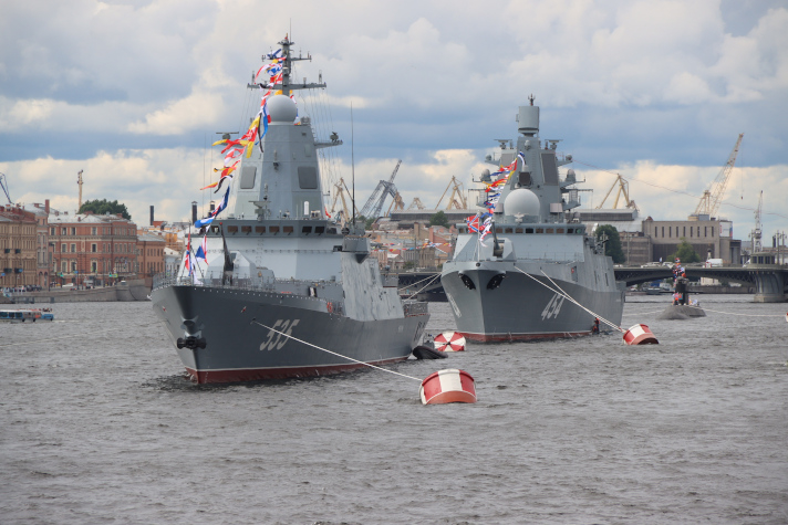 На Балтике проходят испытания двух кораблей от Северной верфи