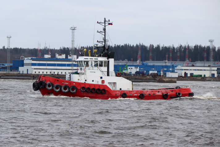 Николай Патрушев ознакомился с работой морского порта Усть-Луга