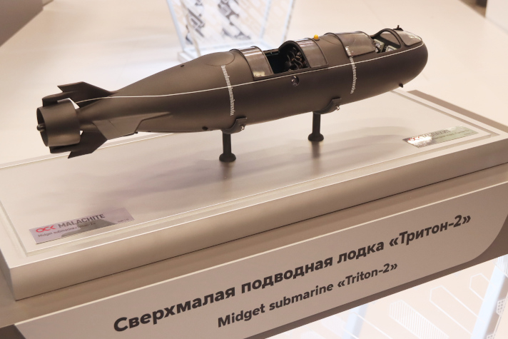 Сверхмалую подлодку 'Тритон-2' предложили использовать для экстремального туризма