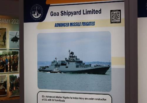 Goa Shipyard планирует сдать первый фрегат проекта 11356 в 2026 году