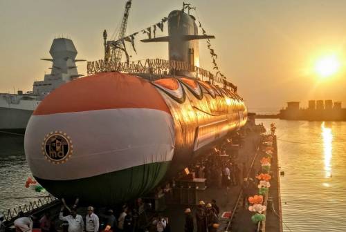 Вторая подводная лодка класса 'Скорпен' войдет в состав индийского флота в начале мая