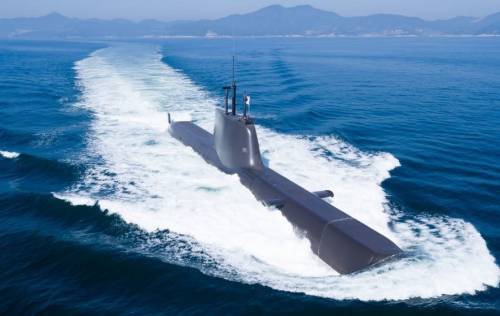 ВМС Южной Кореи получили седьмую подводную лодку KSS-2