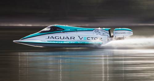 Jaguar Vector V20E побил рекорд электрических катеров по скорости 