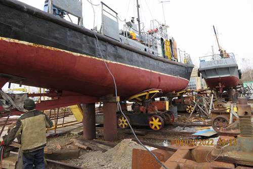 'Администрация 'Волго-Балт' завершает межнавигационный ремонт технического флота