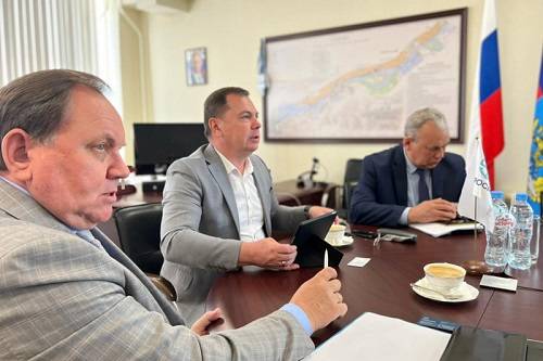 В Азовском филиале 'Росморпорта' обсудили развитие инфраструктуры морских портов Ростовской области