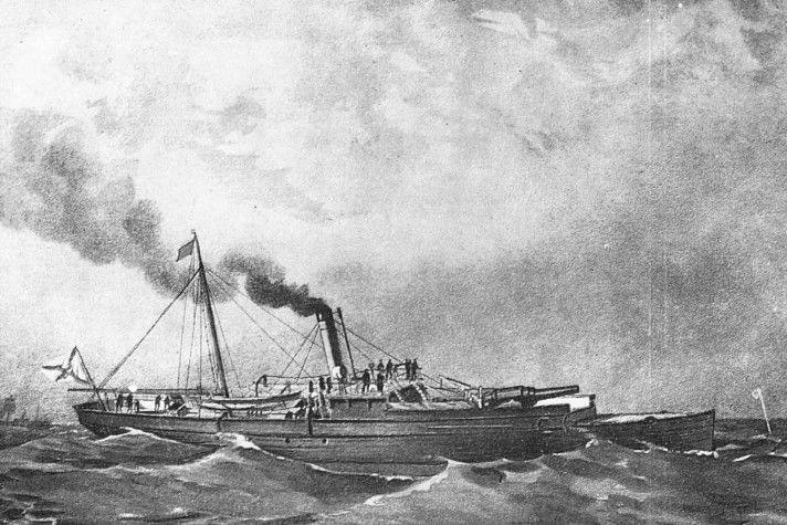 День в истории: 150 лет назад была заложена канонерская лодка 'Ерш'