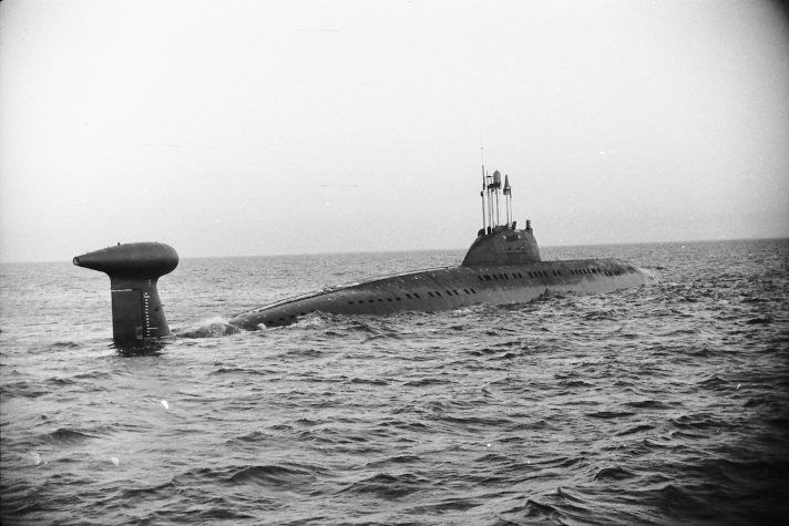 Исполнилось 35 лет со дня закладки атомной подводной лодки 'Обнинск'