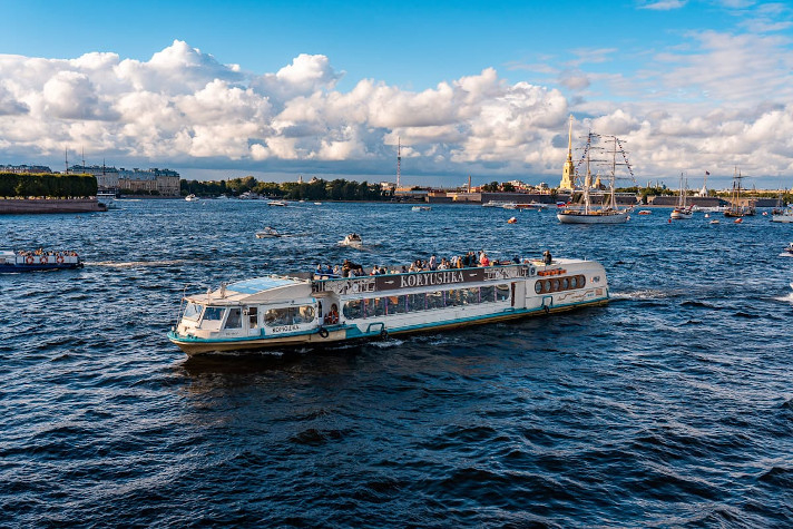 'Астра Марин' назвала самые популярные водные маршруты в Петербурге в 2025 году