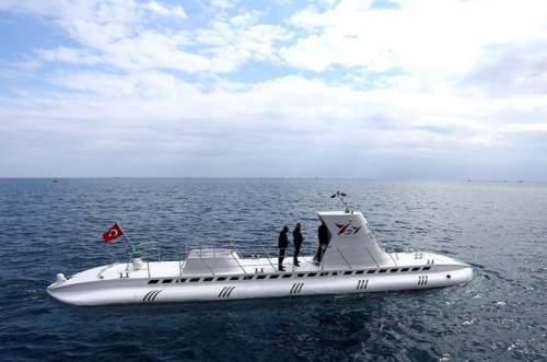 Турция открыла сезон подводных круизов
