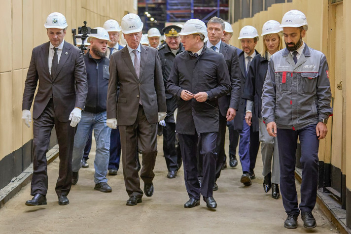 Николай Патрушев посетил Амурский судостроительный завод ОСК