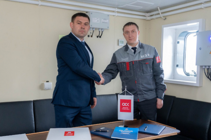 Землесос 'Амурский-203' передан в эксплуатацию