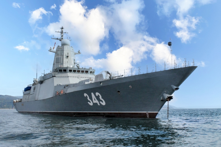 Корабелы АСЗ готовятся передать ВМФ корвет 'Резкий'