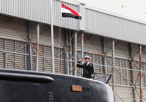 ВМС Египта приняли очередную подлодку, построенную в Германии