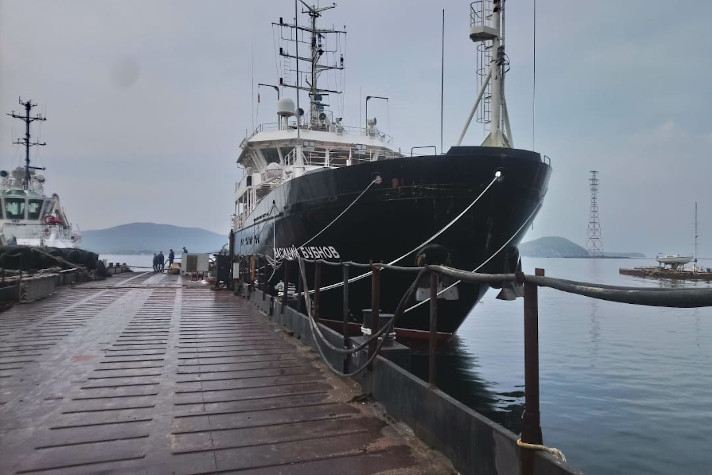 Сдано заказчику малое гидрографическое судно 'Василий Бубнов'