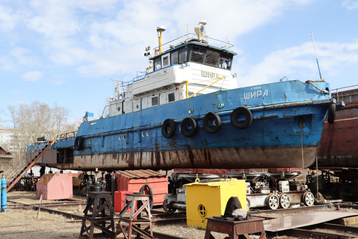 Красноярский судоремонтный центр увеличил выработку на 20%