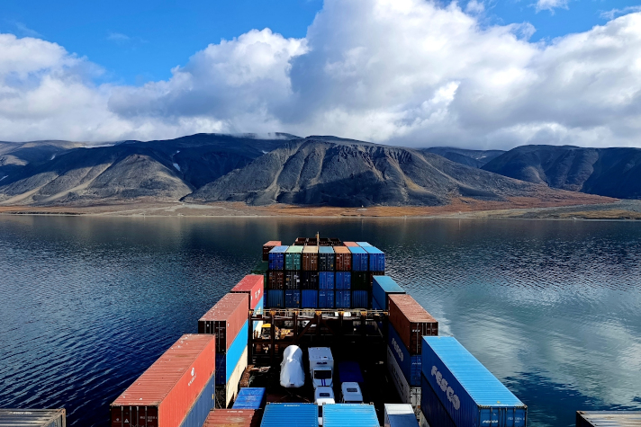 Группа Fesco установила рекорд по доставке грузов за один рейс на Чукотку 