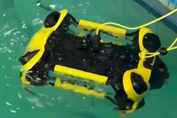 В Астрахани прошли испытания подводного робота для рыбохозяйственной отрасли
