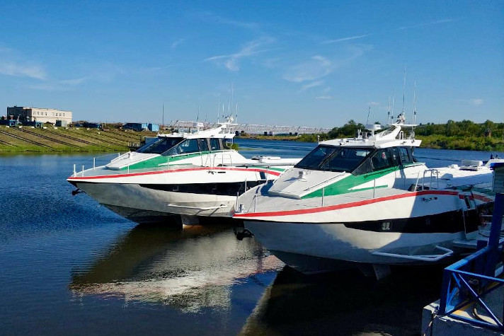 ГТЛК приняла два судна на подводных крыльях 'Метеор-2020'