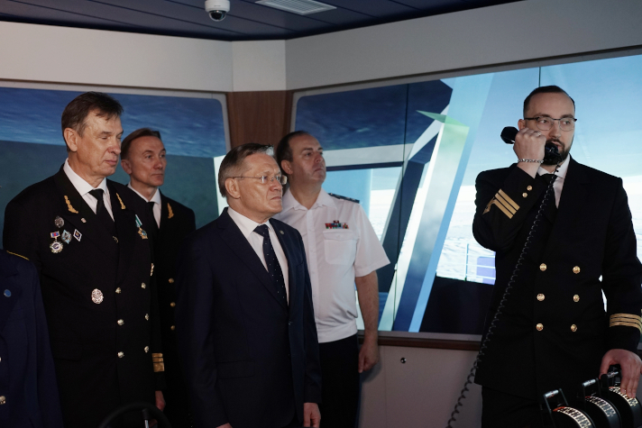 Тренажер-'двойник' атомного ледокола проекта 22220 разработки ЭМЦТ оценил глава 'Росатома'