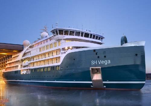 На Helsinki Shipyard состоялся спуск на воду экспедиционного судна SH Vega