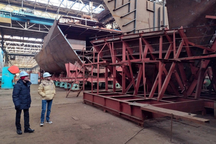 Хабаровский судостроительный завод готов строить буксиры для порта Певек