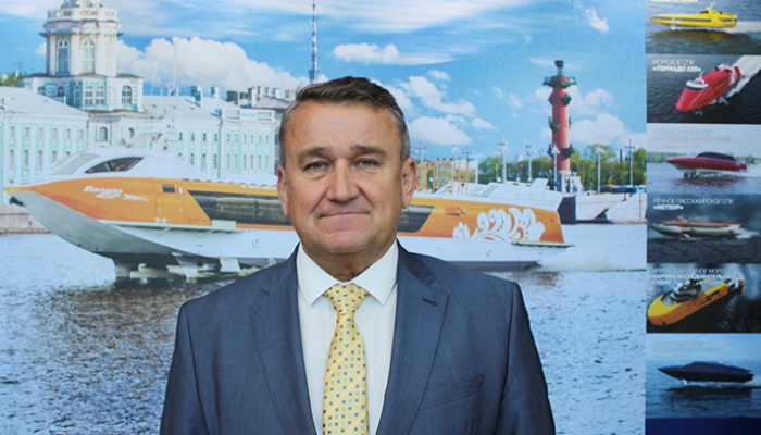 Сергей Итальянцев, ЦКБ по СПК: Мы привезли в Петербург речное судно нового поколения