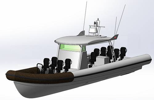КМЗ представил непотопляемую лодку спецназначения