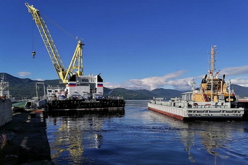 На Камчатке завершена установка нового причала для подводных сил ТОФ
