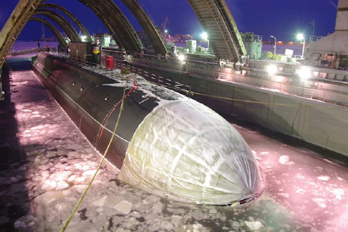 Курсантам военных вузов покажут документальный фильм о строителях подлодок в Северодвинске