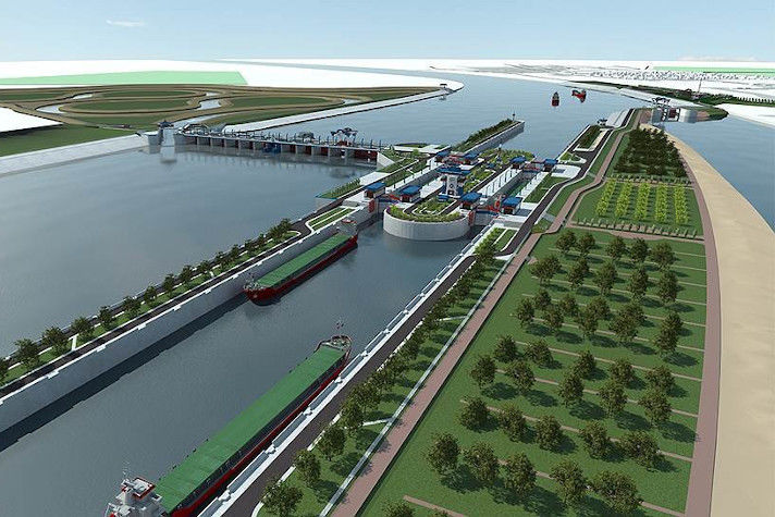 Завершить бетонирование всех объектов Багаевского гидроузла планируется в 2024 году