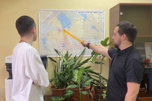 Студенты 'Макаровки' приступили к практике в Администрации 'Волго-Балт'