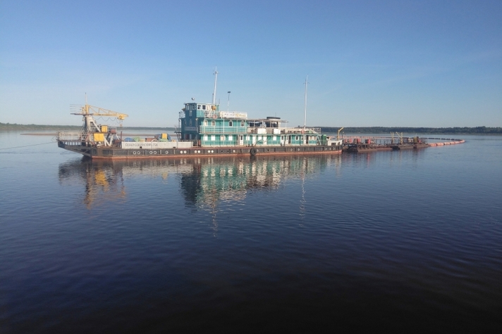 Дноуглубительные работы в Северо-Двинском бассейне выполнены на 80%