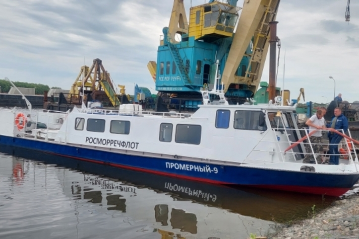 Сотрудники 'Канала имени Москвы' поделились опытом эксплуатации нового промерного судна