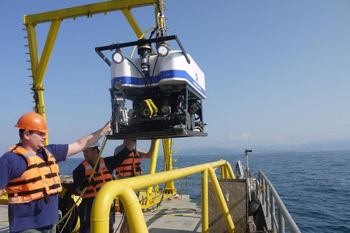 'Морспасслужба' представила свою подводную робототехнику на семинаре 'Газпрома'