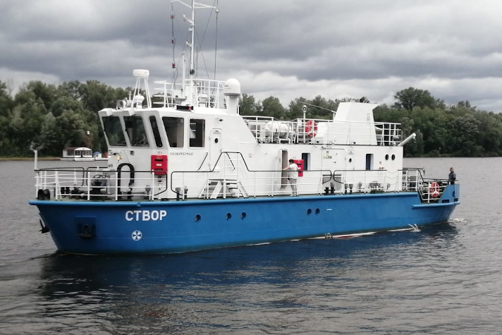 Компания 'Нефтефлот' сдала шестое промерное судно проекта RDB 66.62