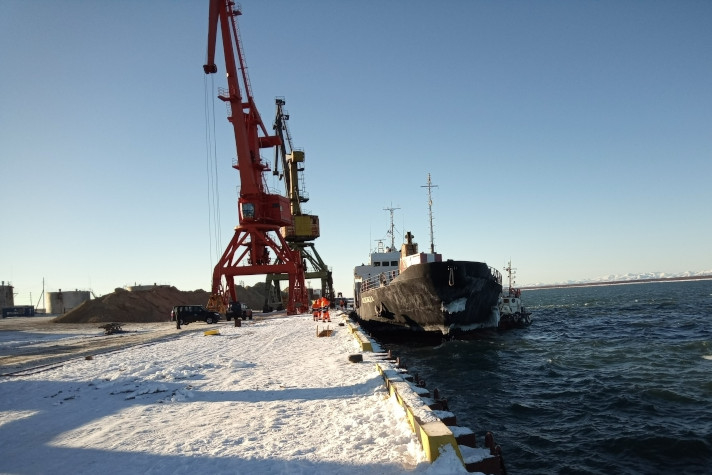 Грузооборот морского порта Охотск вырос на 28%