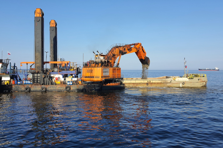 Завершен очередной этап реконструкции морского терминала 'Ультамар'