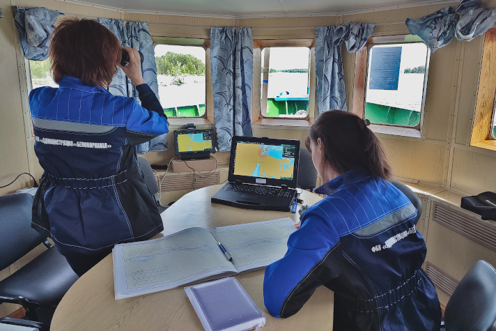 На трассе Беломорско-Балтийского канала прошла инспекция навигационной обстановки