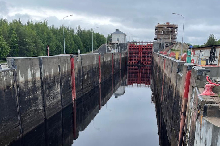 На Беломорско-Балтийском канале завершается реконструкция гидросооружений