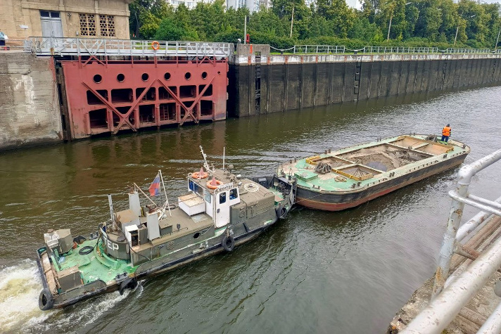 Через Московский филиал 'Канала имени Москвы' с начала 2025 года прошло более 25 тысяч судов