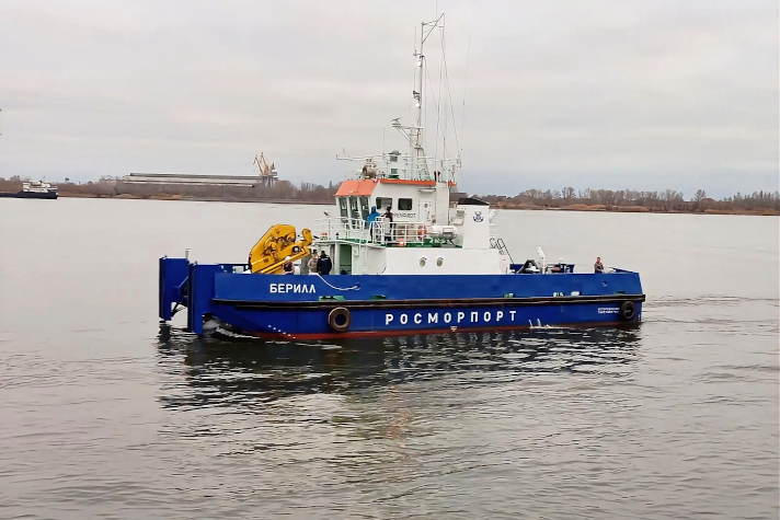 Головное судно обеспечения проекта FPW1 'Берилл' передано заказчику