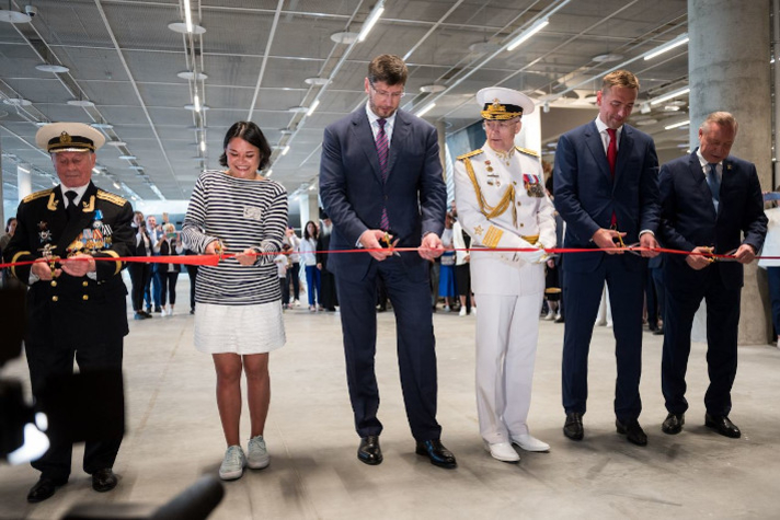 В Кронштадте прошло открытие Музея военно-морской славы