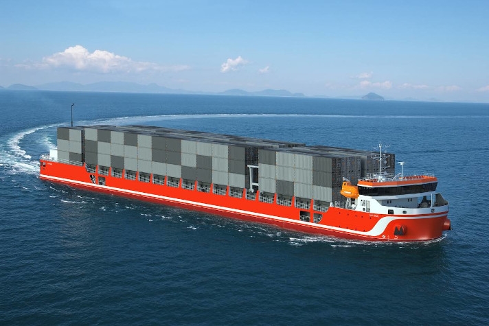 Четыре первых контейнеровоза проекта 00108 для Каспия назовут в честь судостроителей