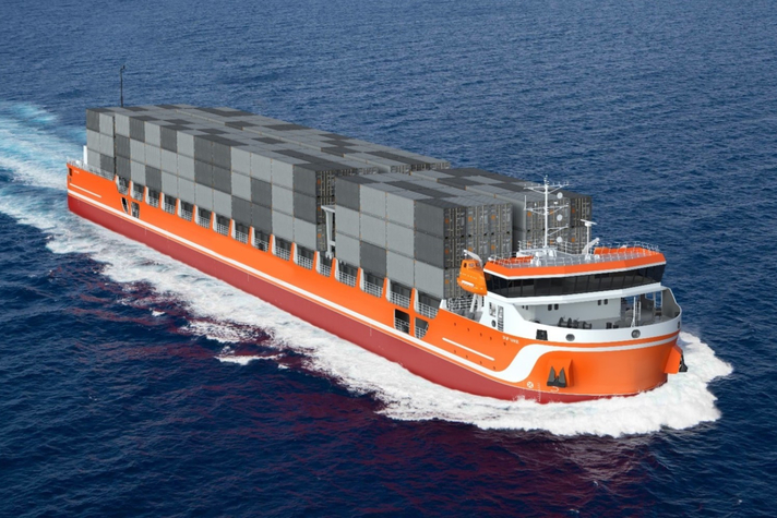 ССЗ 'Лотос' построит четыре сухогруза-контейнеровоза проекта 00108