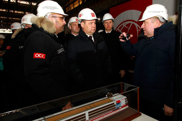 На 'Красном Сормове' обсудили перспективы постройки грузового флота для Беларуси