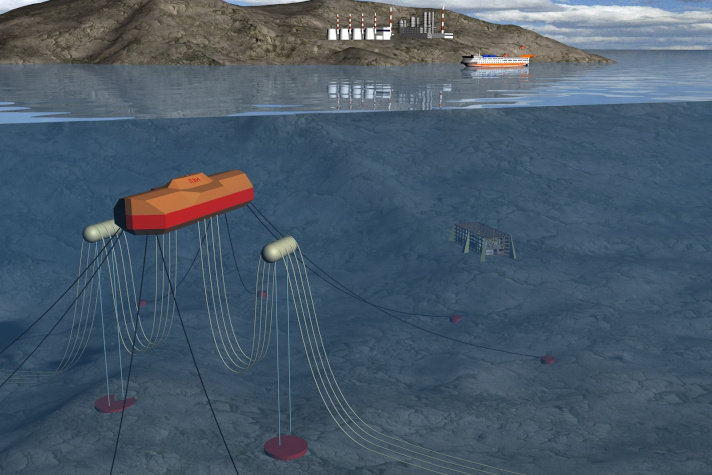Бюро 'Малахит' работает над проектом погружного подводного энергетического модуля