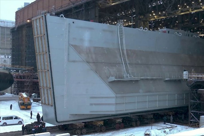 Завершена постройка батопорта для обновленного дока 35-го судоремонтного завода