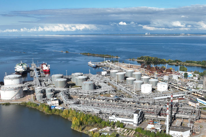 Арбитражный суд передал государству 55% акций 'Петербургского нефтяного терминала'